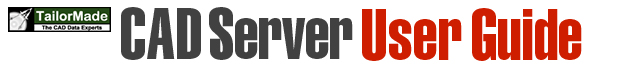 CAD Server User Guide pagetop banner